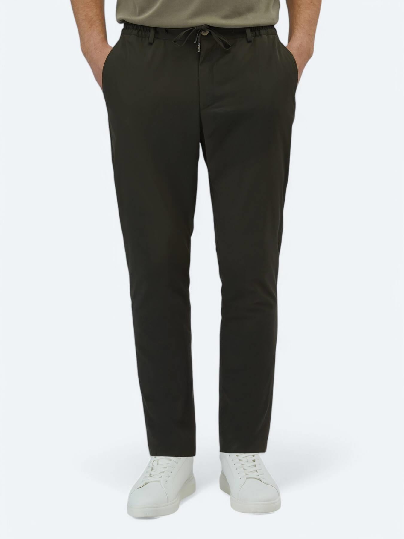 Haki Dokuma Jogging Fit Casual Pantolon