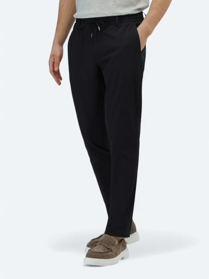 Lacivert Dokuma Jogging Fit Casual Pantolon