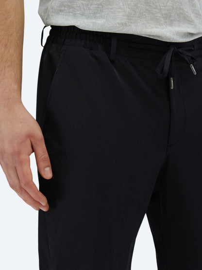 Lacivert Dokuma Jogging Fit Casual Pantolon