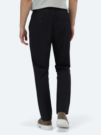 Lacivert Dokuma Jogging Fit Casual Pantolon