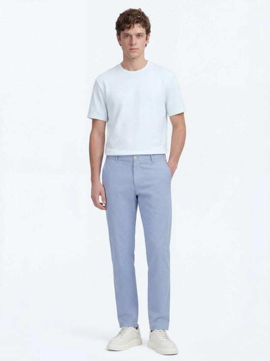 Mavi Dokuma Jogging Fit Casual Pamuk Karışımlı Pantolon