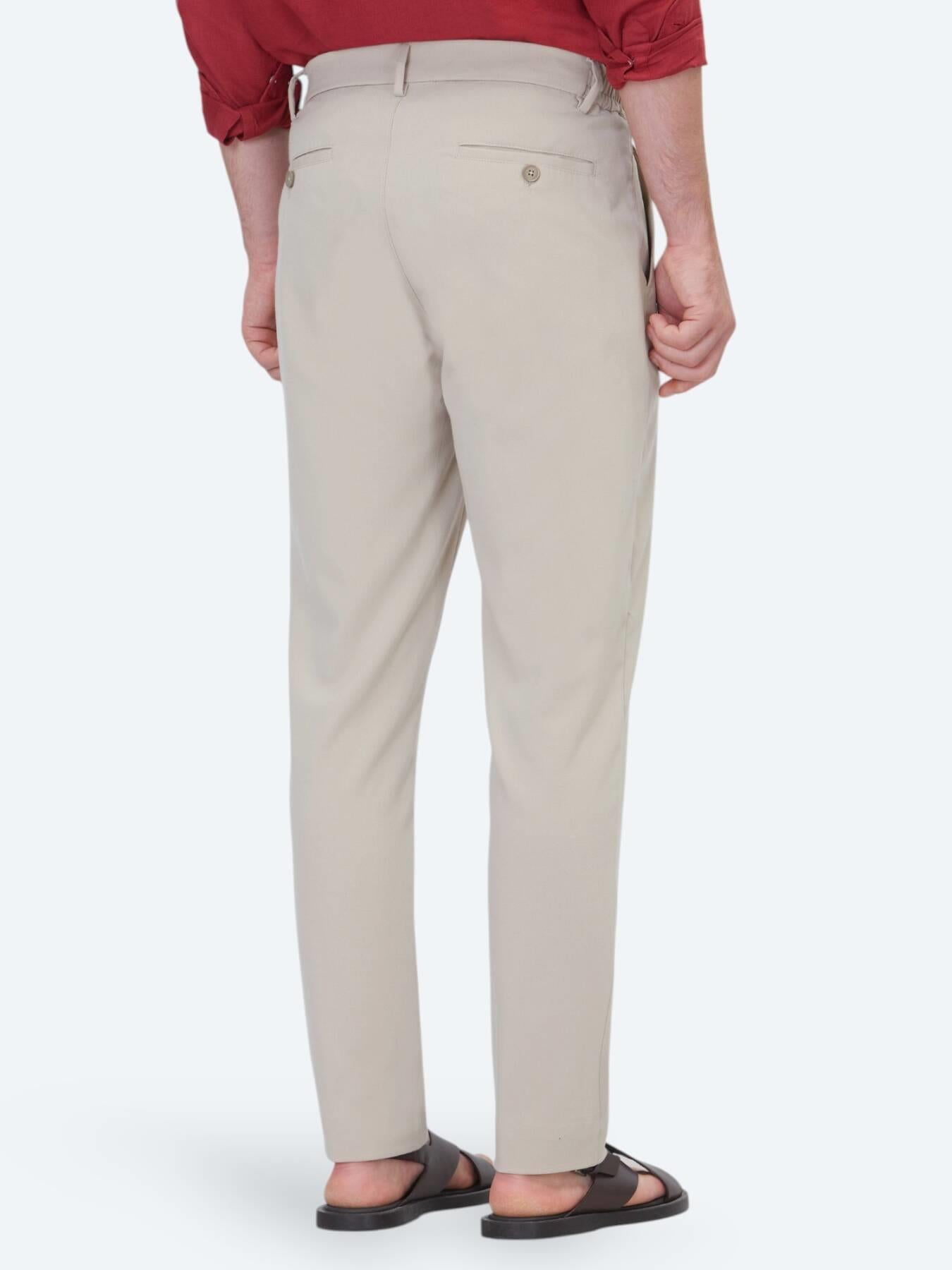 Vizon Dokuma Jogging Fit Casual Pantolon