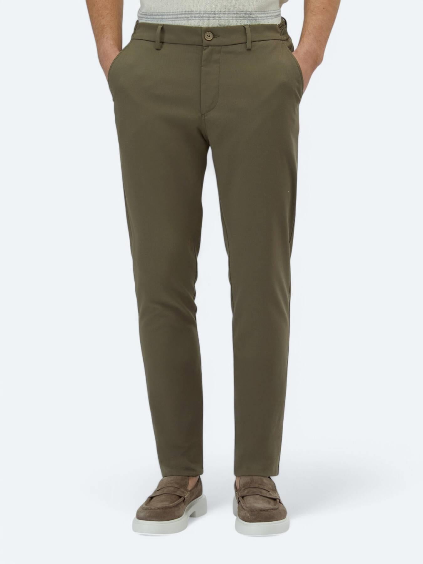 Haki Dokuma Jogging Fit Casual Pantolon