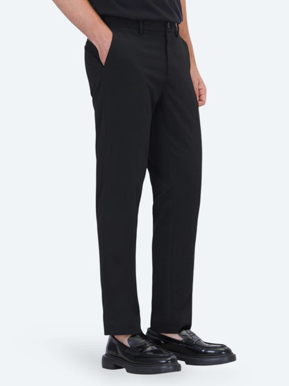 Siyah Dokuma Jogging Fit Casual Pantolon