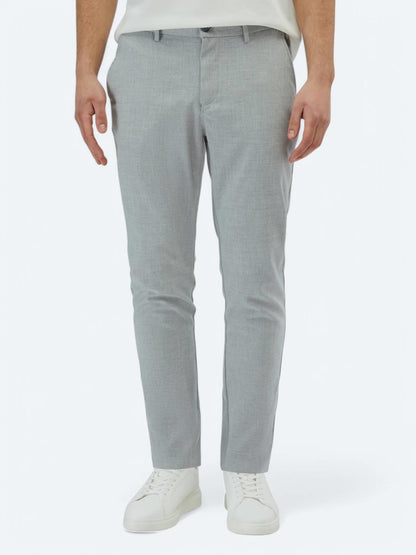 Gri Dokuma Jogging Fit Casual Pantolon