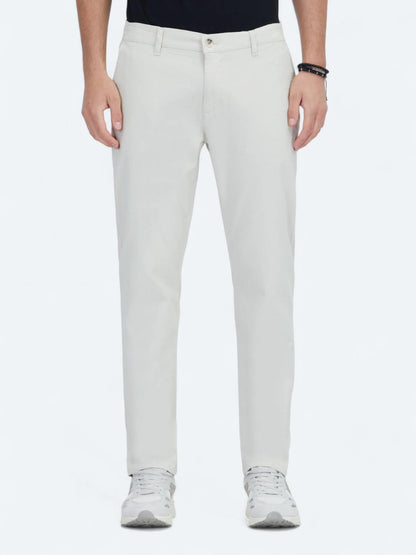 Taş Düz Dokuma Jogging Fit Casual Pamuk Karışımlı Pantolon