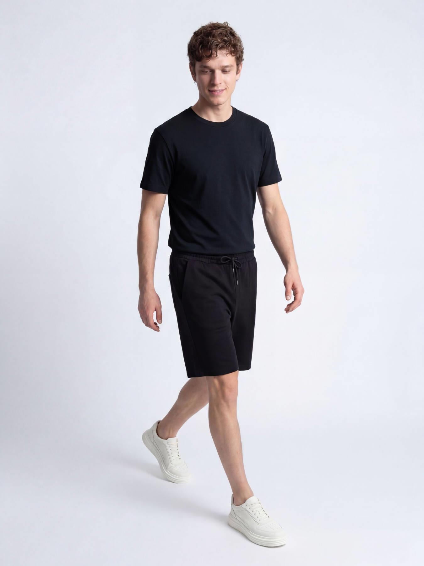 Siyah Düz T-shirt