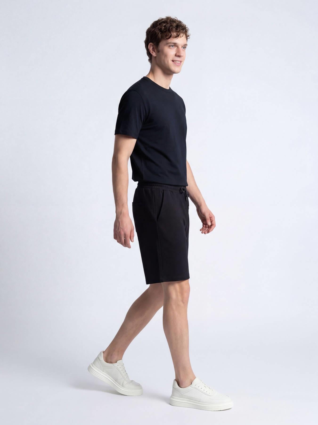 Siyah Düz T-shirt