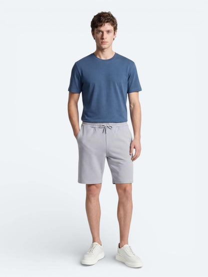 Indigo Düz T-shirt