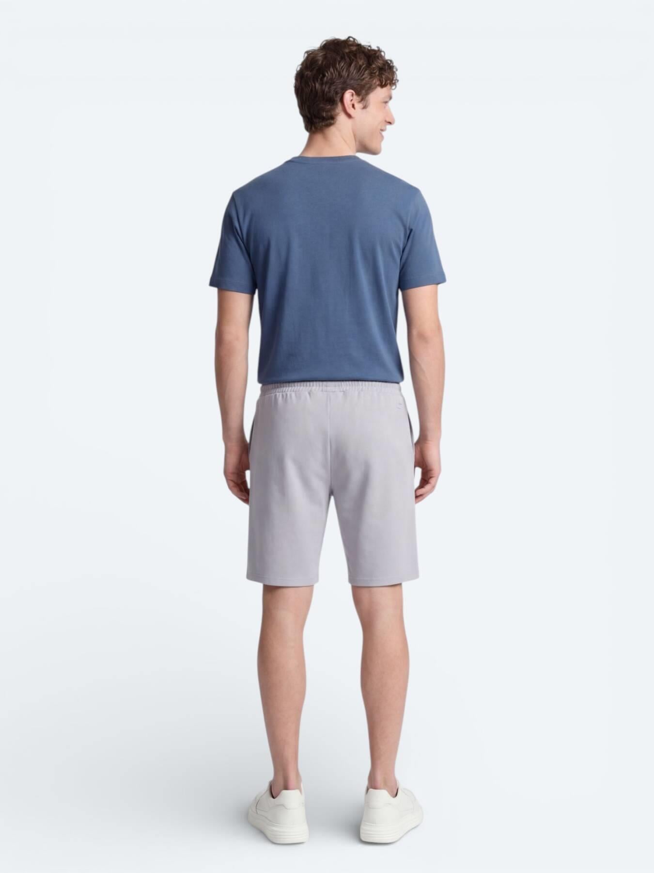 Indigo Düz T-shirt