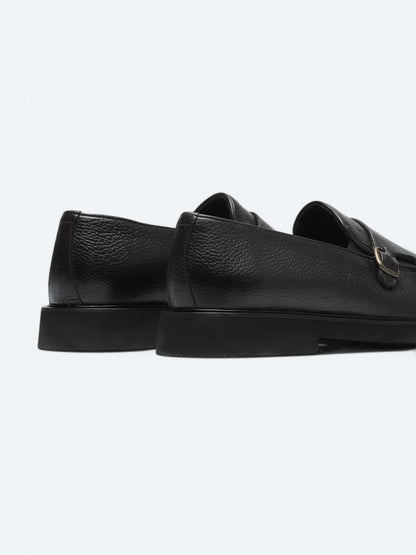 Kahverengi Deri Smart Casual Loafer