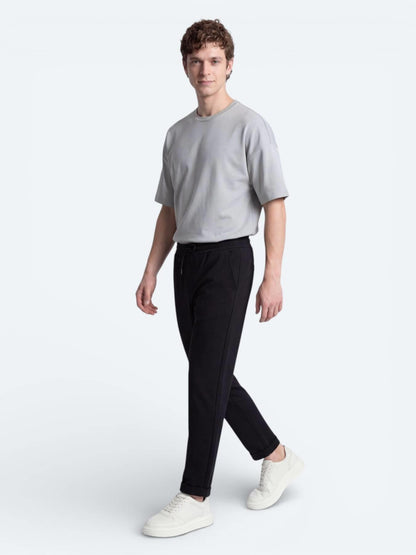 Gri Düz T-shirt
