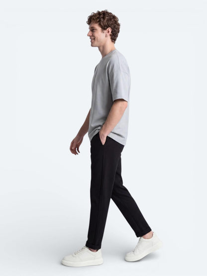 Gri Düz T-shirt