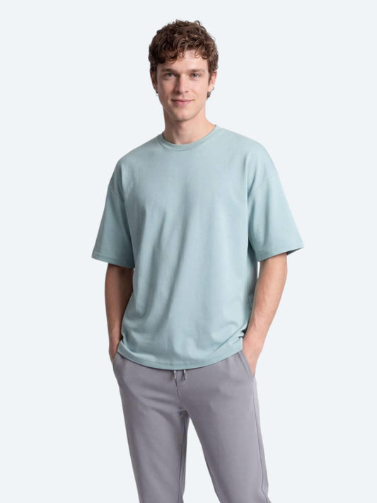 Mint Düz T-shirt