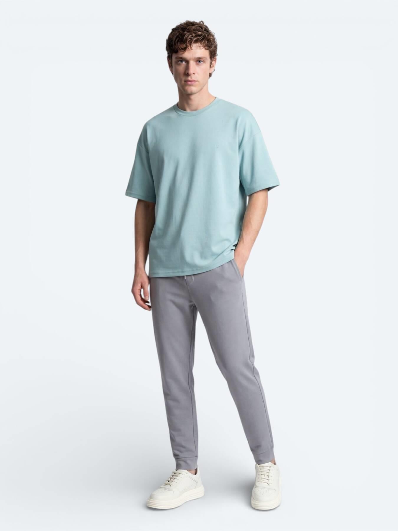 Mint Düz T-shirt