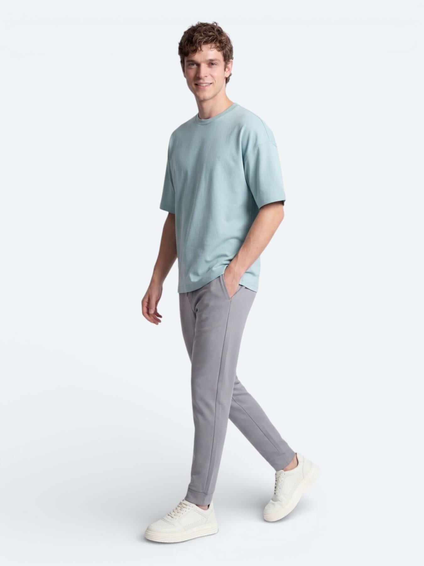 Mint Düz T-shirt