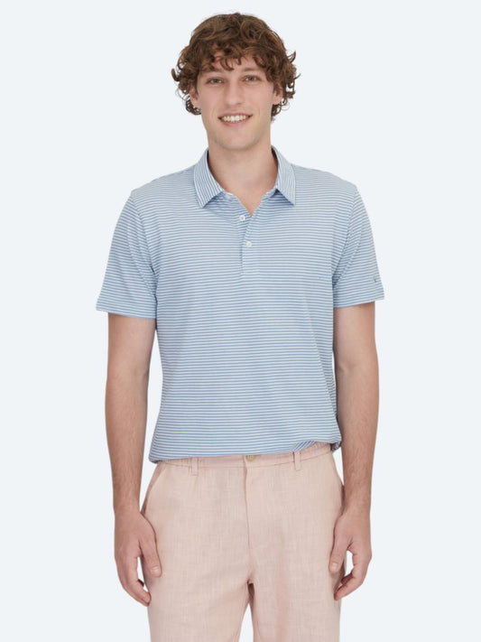 Mavi Polo Yaka %100 Pamuk T-shirt