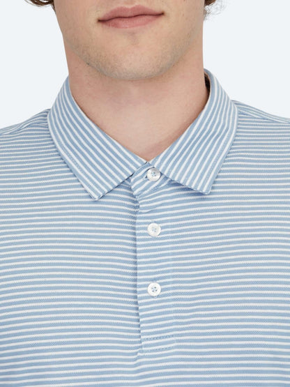 Mavi Polo Yaka %100 Pamuk T-shirt