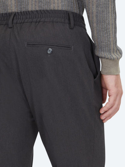 Antrasit Dokuma Jogging Fit Çevre Dostu Casual Pantolon