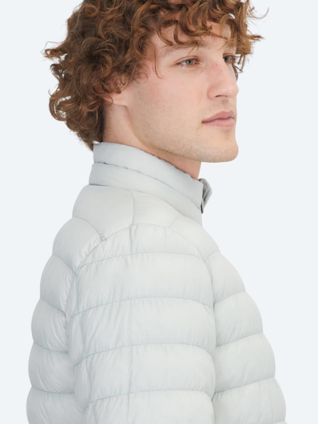 Taş Regular Fit Dik Yaka Casual Dokuma Mont
