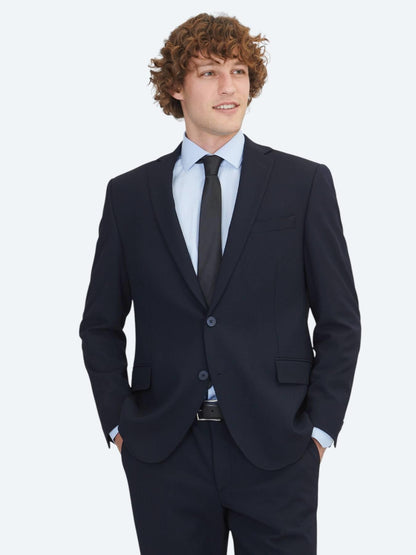 Lacivert Mikro Regular Fit Takım Elbise