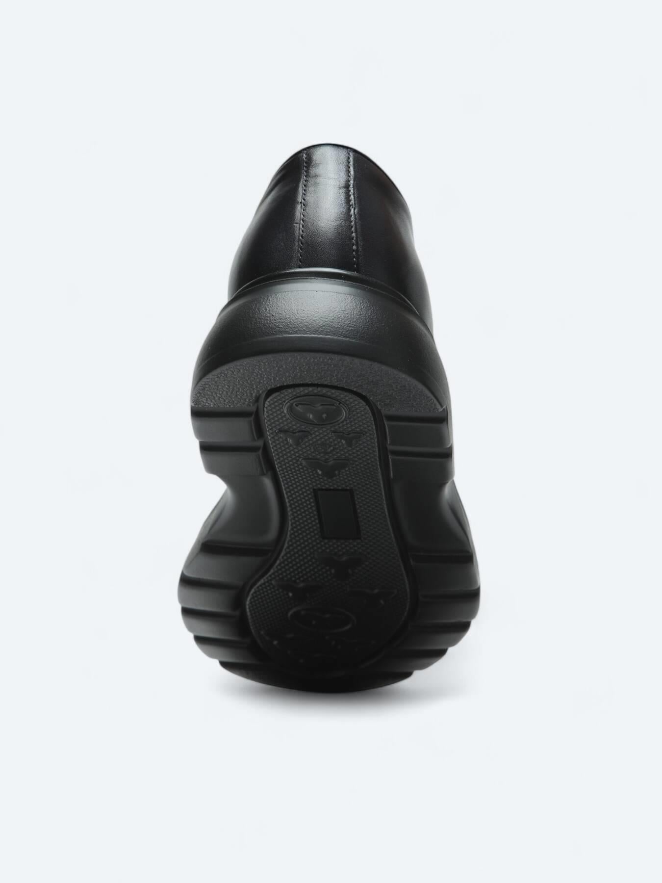 Lacivert Deri Smart Casual Ayakkabı