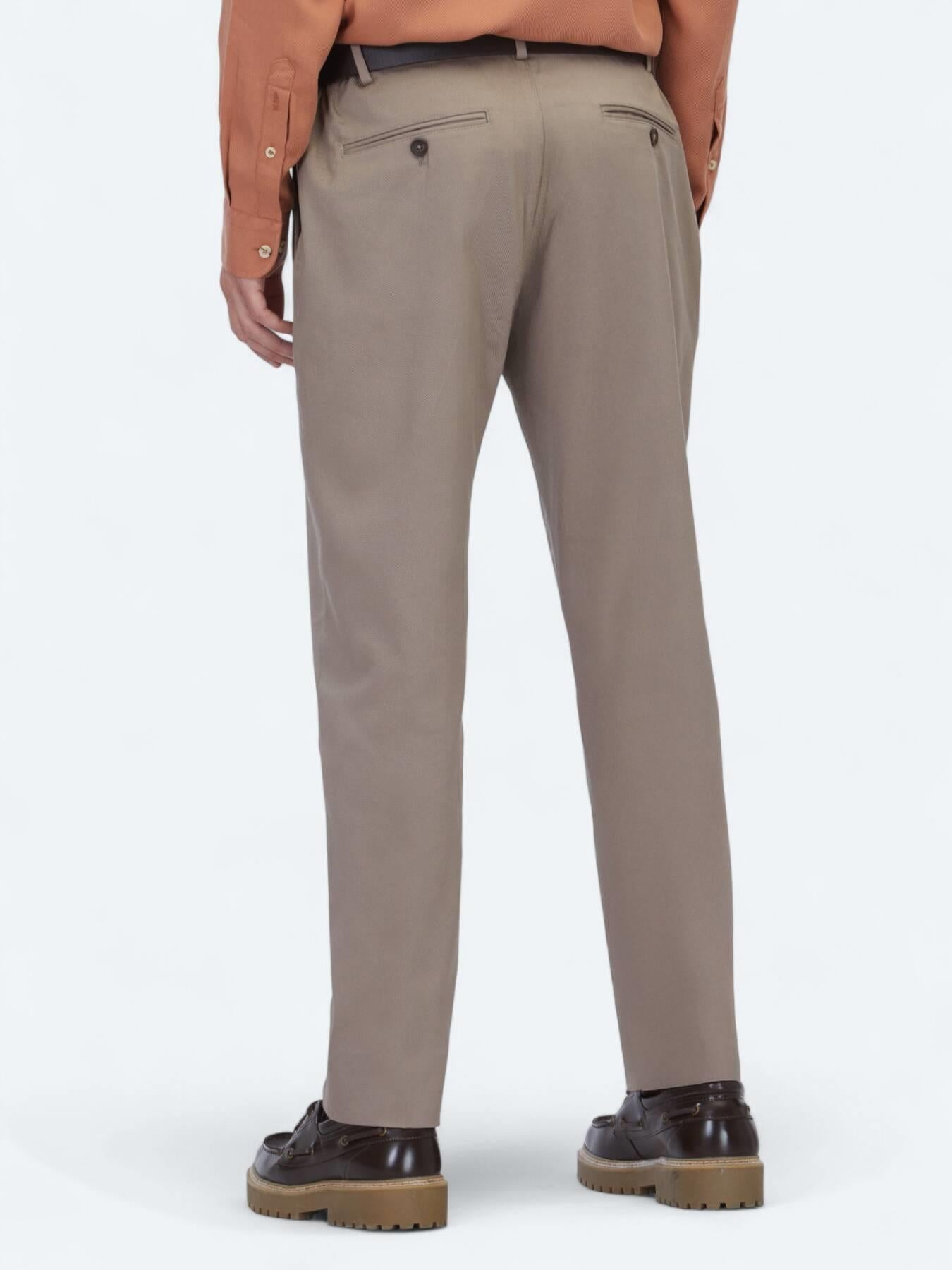 Vizon Dokuma Jogging Fit Casual Pamuk Karışımlı Pantolon