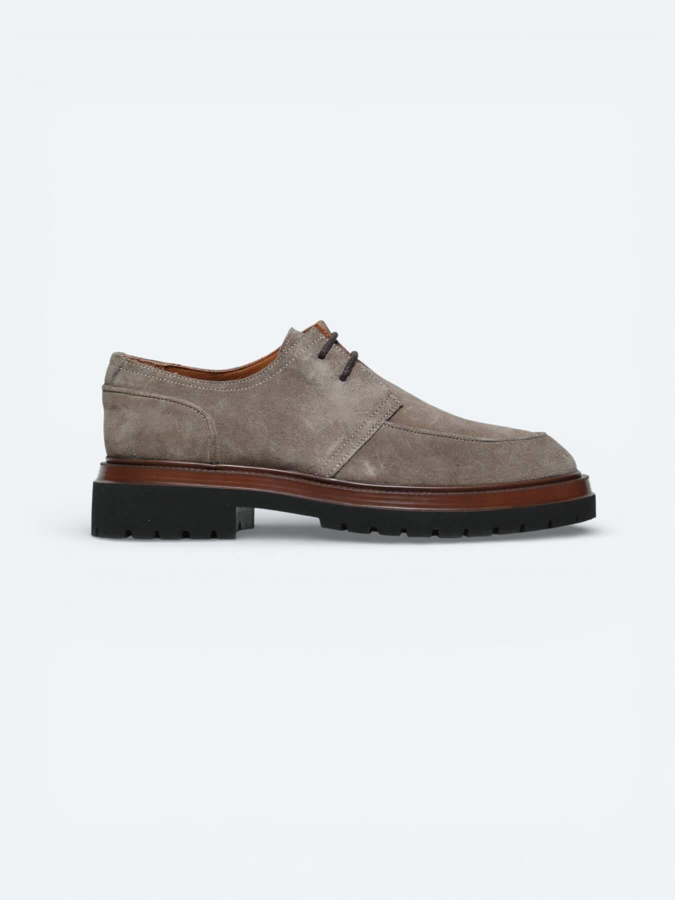 Vizon Süet Smart Casual Ayakkabı