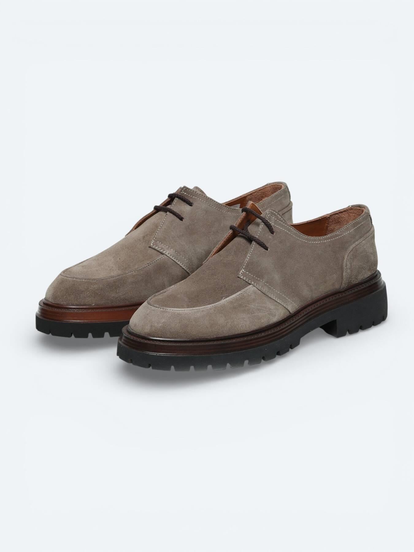 Vizon Süet Smart Casual Ayakkabı