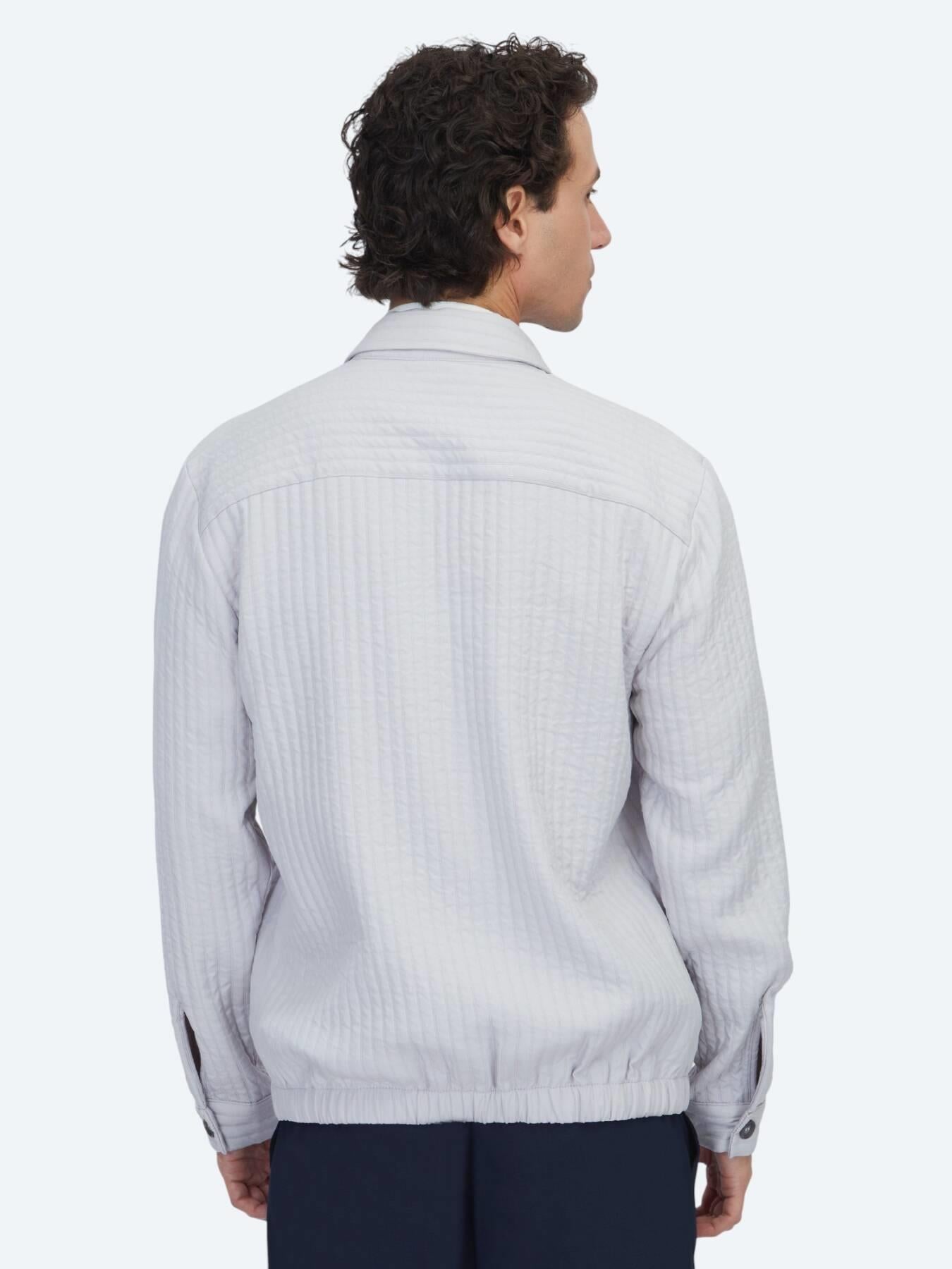 Gri Regular Fit Dokuma Overshırt