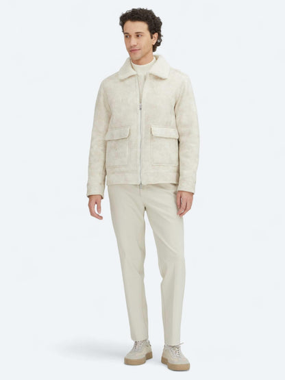Taş Regular Fit Gömlek Yaka Casual Dokuma Mont