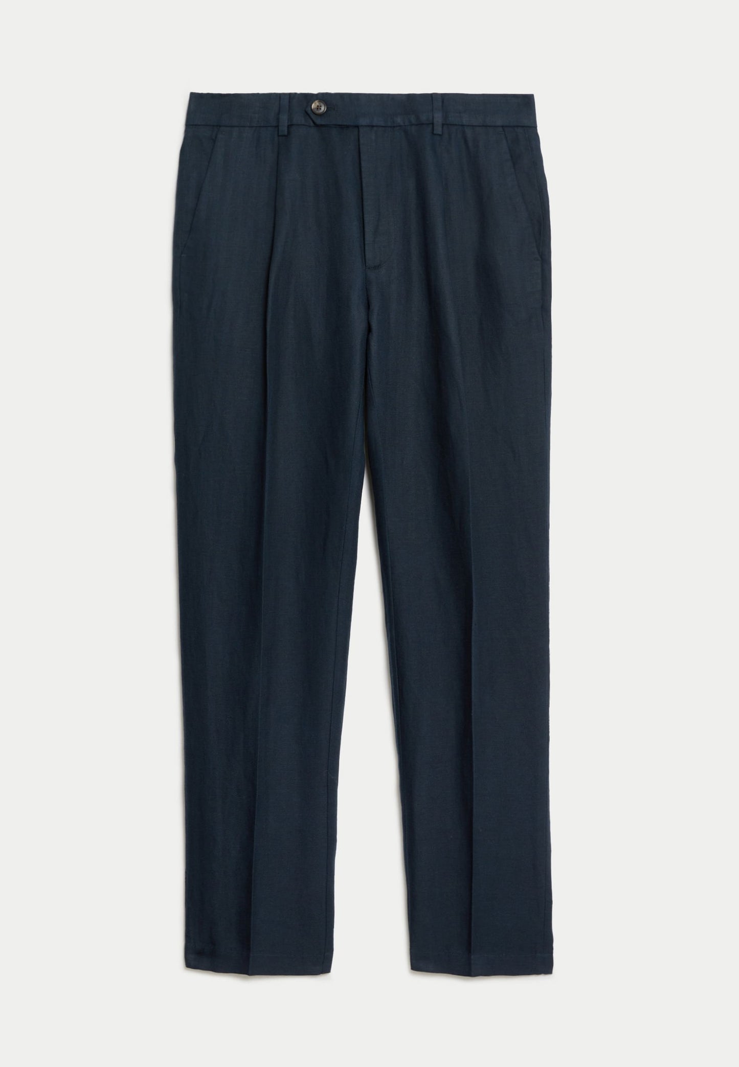 Tapered Fit Keten Pantolon
