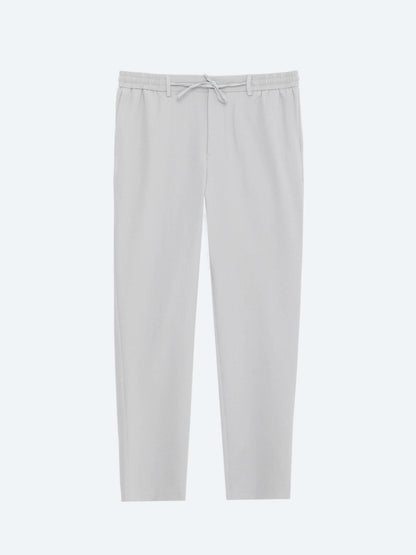 Gri Düz Dokuma Jogging Fit Casual Pantolon