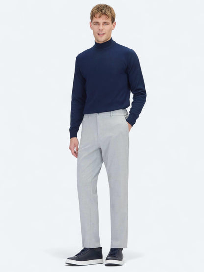 Gri Dokuma Jogging Fit Casual Pantolon