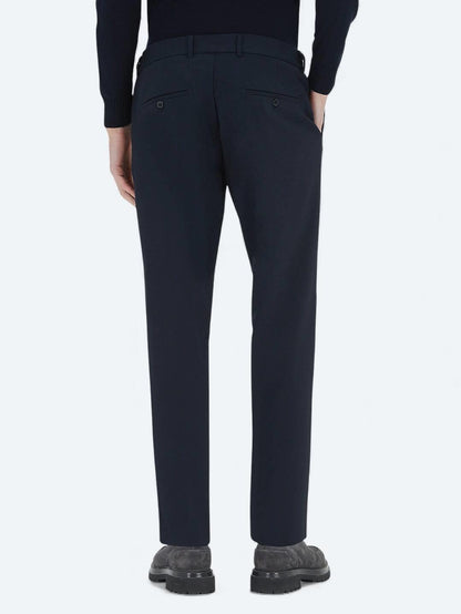 Lacivert Dokuma Jogging Fit Casual Pantolon