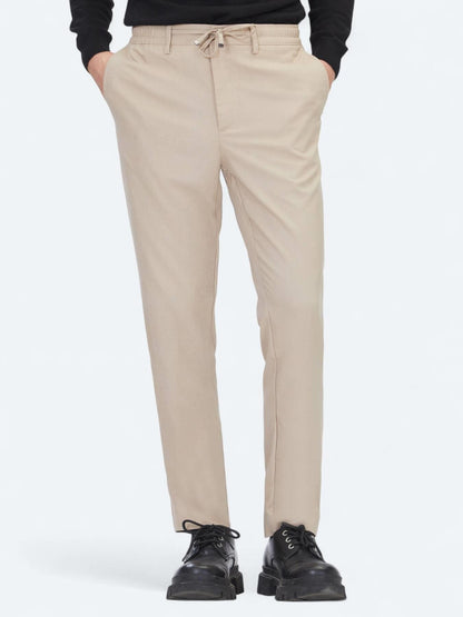 Vizon Düz Dokuma Jogging Fit Casual Pantolon