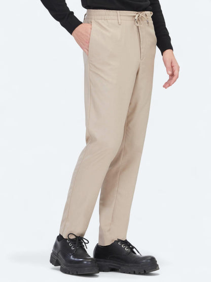 Vizon Düz Dokuma Jogging Fit Casual Pantolon