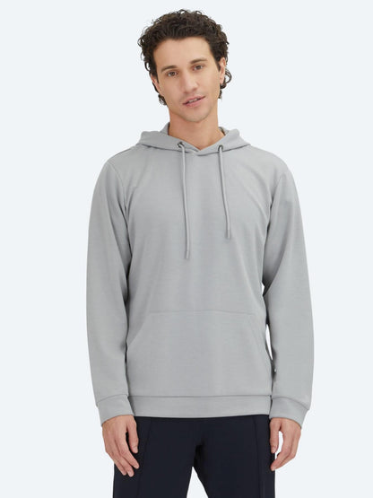 Gri Kapüşonlu Sweatshırt