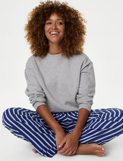 Cool Comfort™ Çizgili Pijama Takımı