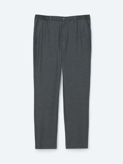 Antrasit Düz Dokuma Jogging Fit Casual Pantolon