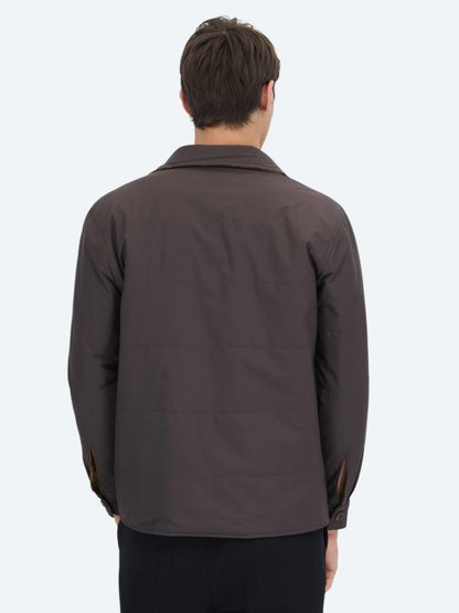 Kahverengi Regular Fit Kapüşonlu Casual Dokuma Mont