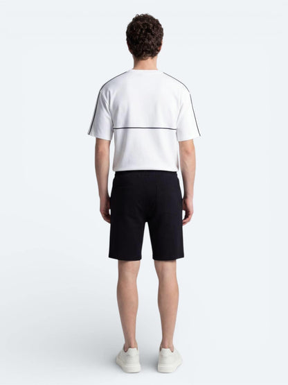 Ekru Düz T-shirt