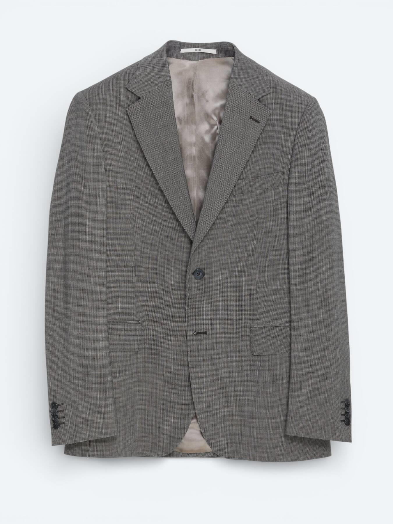 Açık Kahve Modern Fit Yün Karışımlı Takım Elbise