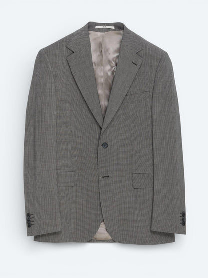 Açık Kahve Modern Fit Yün Karışımlı Takım Elbise