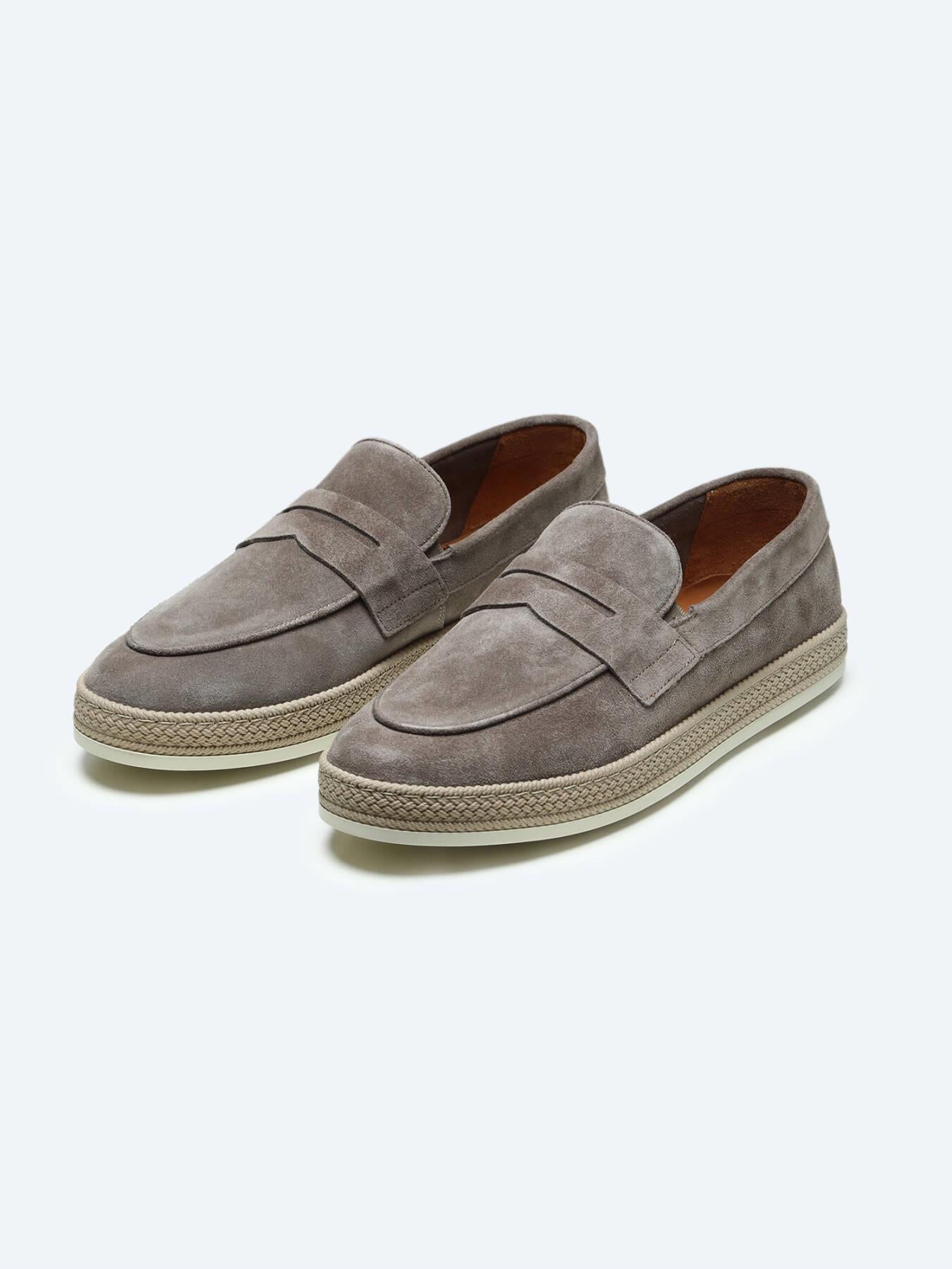 Vizon Süet Smart Casual Loafer