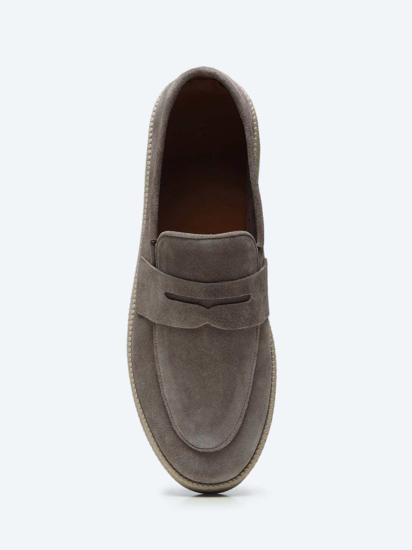 Vizon Süet Smart Casual Loafer