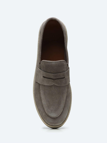 Vizon Süet Smart Casual Loafer