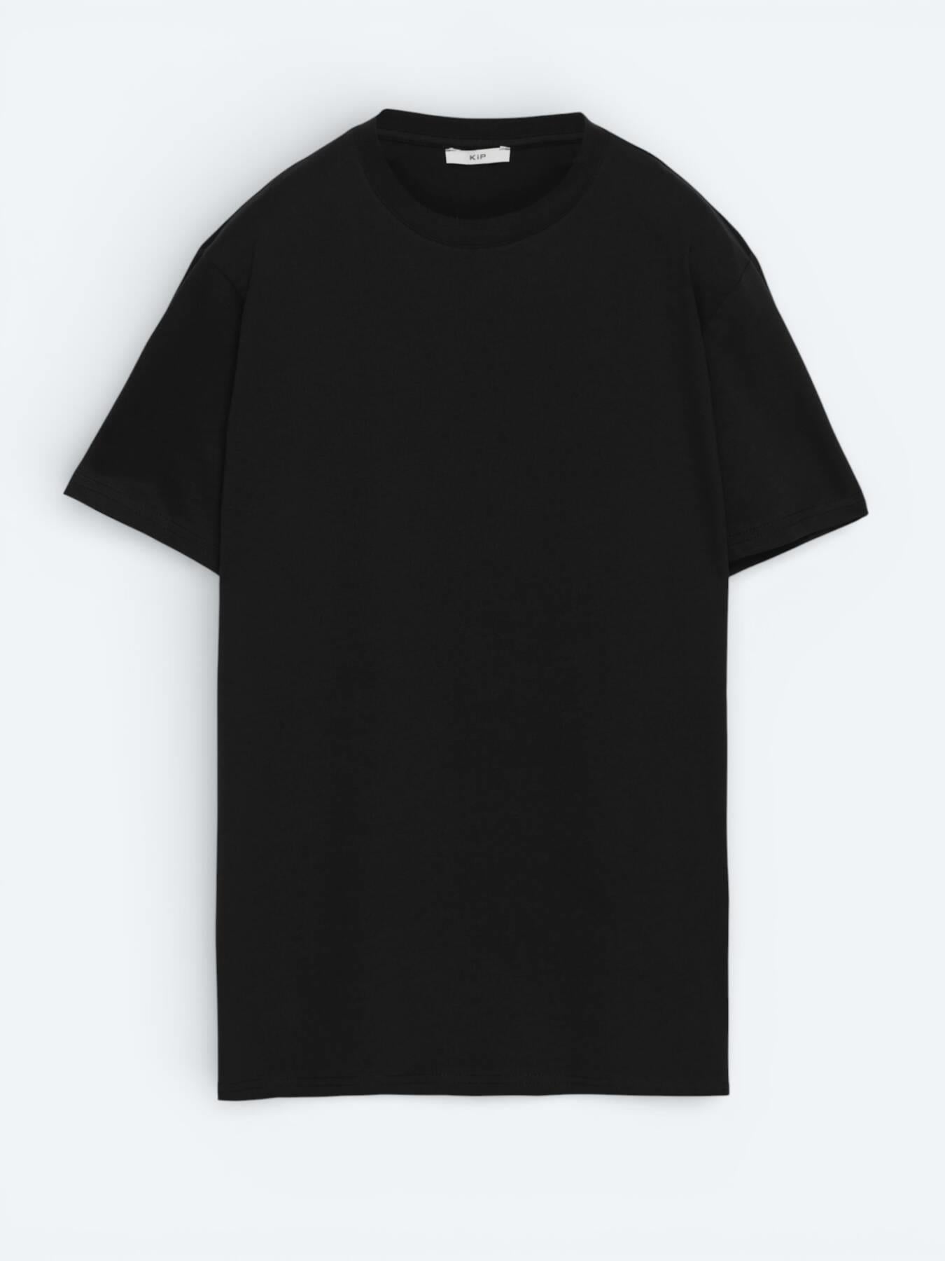 Siyah 5'li Düz %100 Pamuk T-shirt