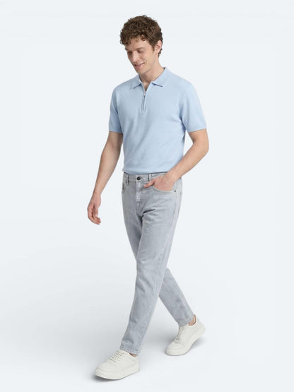 Mavi Slim Fit Denim Pamuk Karışımlı Pantolon
