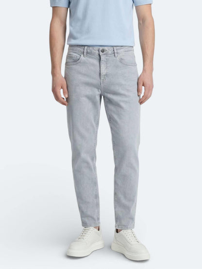Mavi Slim Fit Denim Pamuk Karışımlı Pantolon